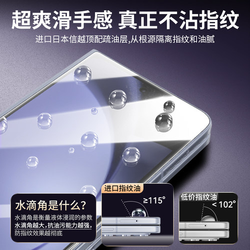 适用三星zfold6钢化膜zfold5/4/3/7秒贴无尘仓w24防窥膜w23自动贴膜w26/w25手机折叠外屏膜全屏w22/w21内屏膜 - 图3
