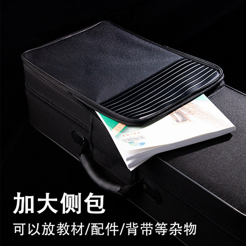 羽调降e降b调中音次中高音萨克斯双肩背包乐器箱单肩背手提便携式 - 图0