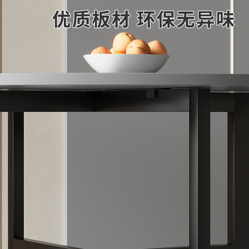 折叠桌家用餐桌可折叠大圆桌出租房用圆形饭桌简易小户型吃饭桌子,淘宝优惠券,粉丝福利购,淘宝优惠卷