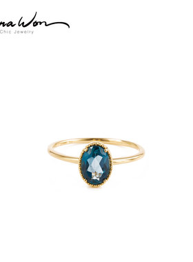 独立设计师品牌风镶嵌戒指