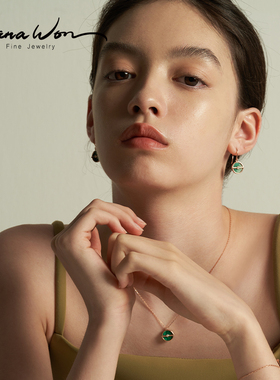 WANAWON简约钻石项链金