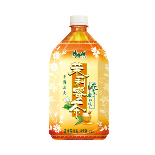 康师傅茉莉清茶蜜茶1L*12瓶整箱团购茉莉味饮料大瓶畅龚俊同款 - 图0