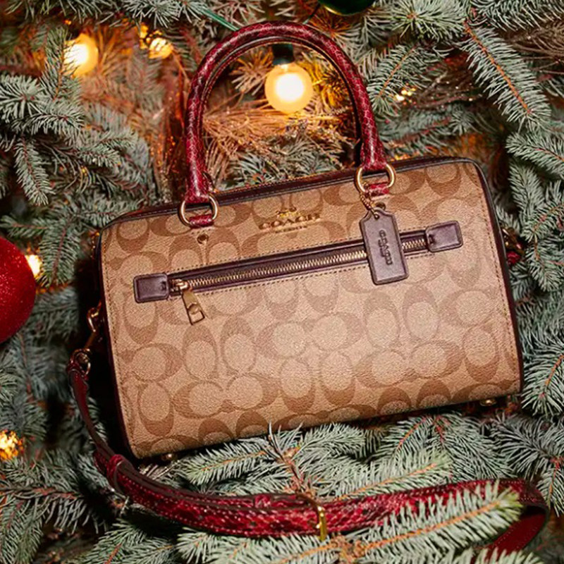 蛋蛋推荐coach奥莱款手提波士顿包 奢批海外女士包袋