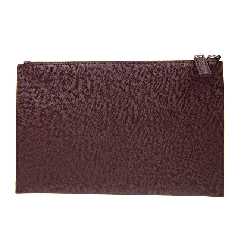 prada /普拉达男士logo奢侈公文包 奢批海外男士包袋