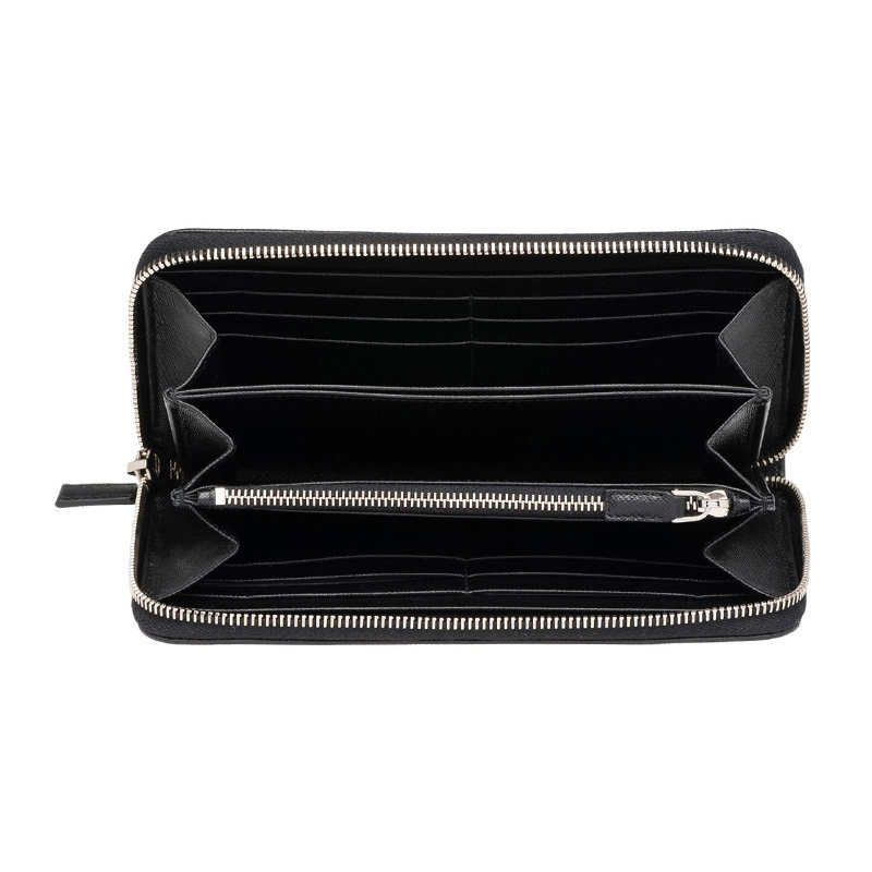 prada女包超大字母logo刺绣钱包 奢批海外钱包