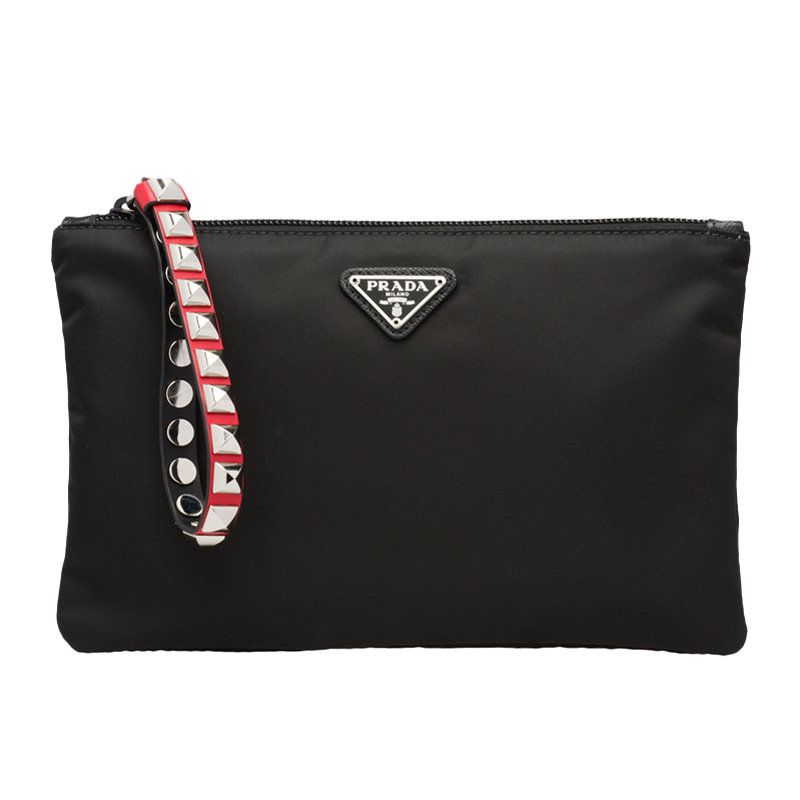 prada /普拉达新款女士黑色钱包 奢批海外女士包袋