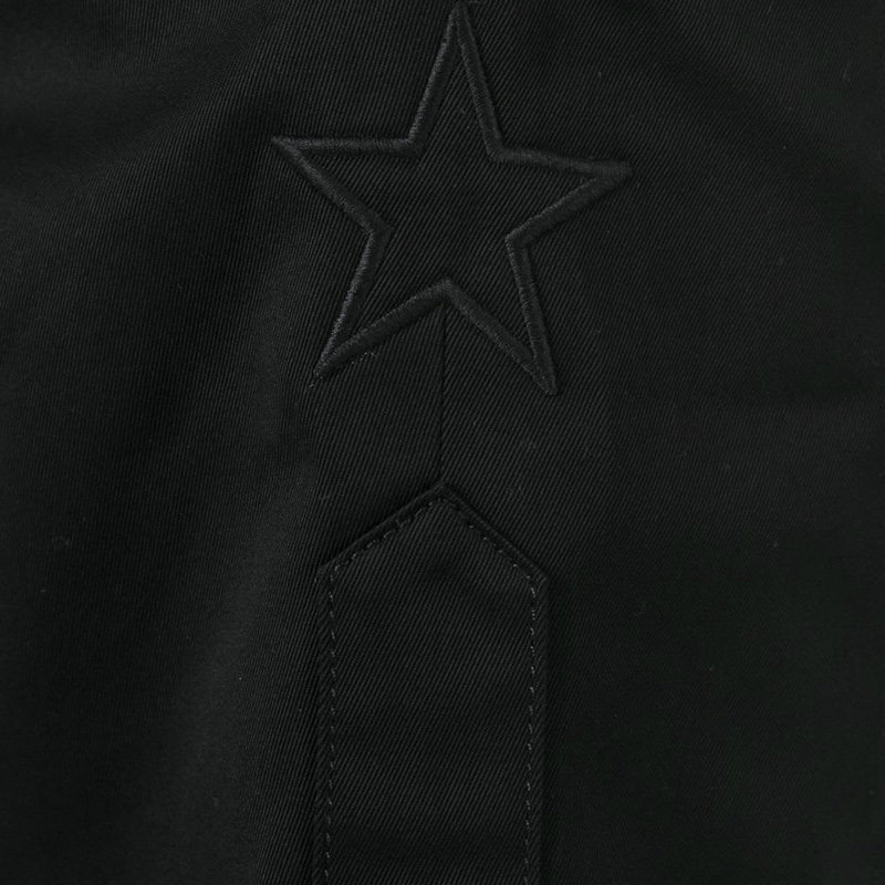 givenchy男装黑色棉质宽松简约短裤 奢批海外休闲裤