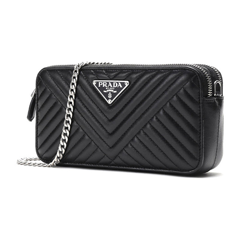 prada /普拉达官网正品女士手拿包 奢批海外女士包袋