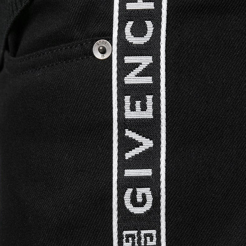 givenchy 20秋冬男装黑色棉质休闲裤 奢批海外休闲裤