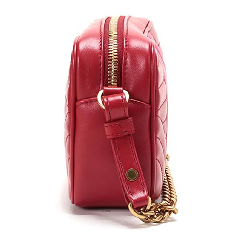 prada /普拉达女士红色金属单肩包 奢批海外女士包袋