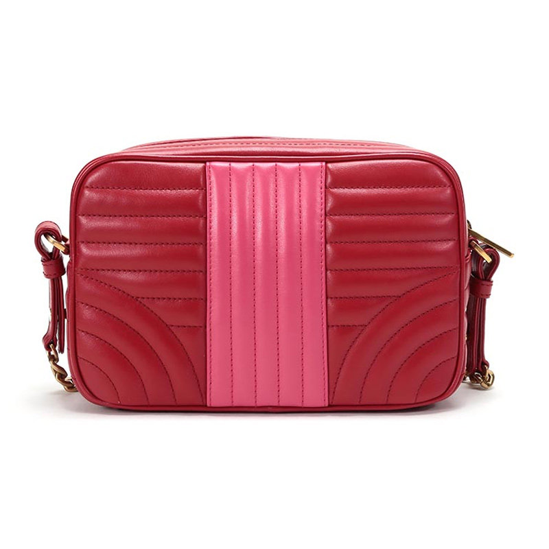 prada/普拉达女士小牛皮衍缝logo 奢批海外女士包袋