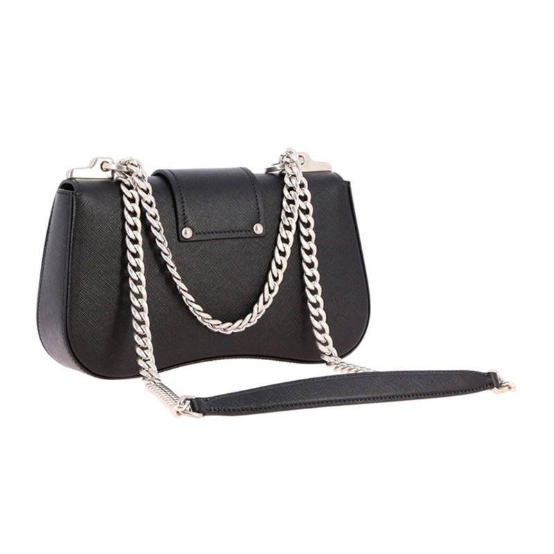 prada /普拉达女士黑色经典斜挎包 奢批海外女士包袋