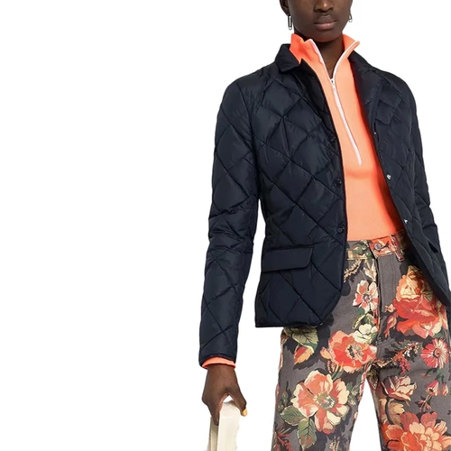 Зимний синий пуховик, куртка, официальный продукт