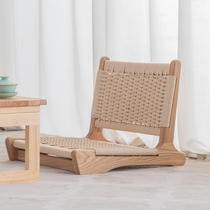 Day style tea chair rattan tatami seat and room chair floating window no leg chair balcony short chair backrest chair sloth chair