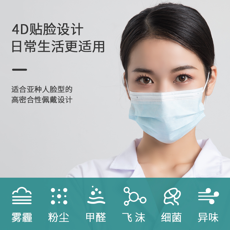 Lefan medical surgical disposable medical mask for doctors and nurses