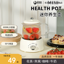 Portable electric hot cup multifunction wellness pot small office wellness cup Home Mini Kettle Electric Saucepan