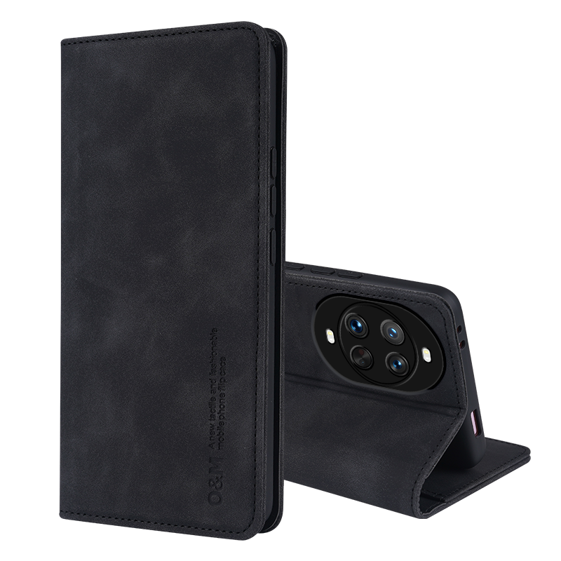 适用华为Nova14手机壳TLR一AL00外壳防摔硅胶软套保护套镜头全包插卡带盖翻盖皮套男女强磁磁吸缝边商务潮5G - 图3