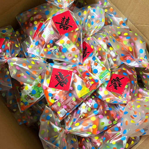 2026新款结婚喜糖盒高级感婚礼订婚伴手礼女伴娘送宾客创意包装袋 - 图0