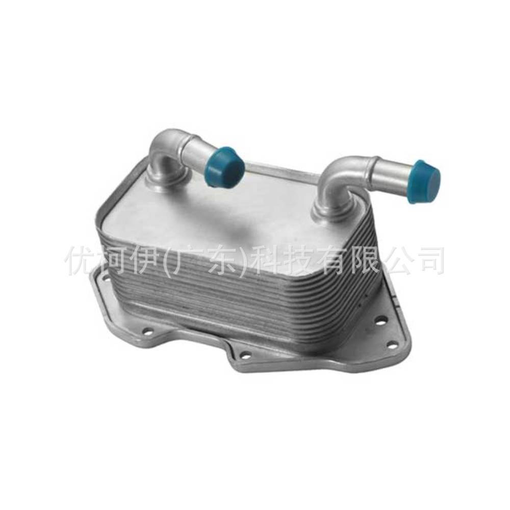 POKESS 适用大众/奥迪汽车机油散热器 06E-117-021G 06E-117-021 - 图0