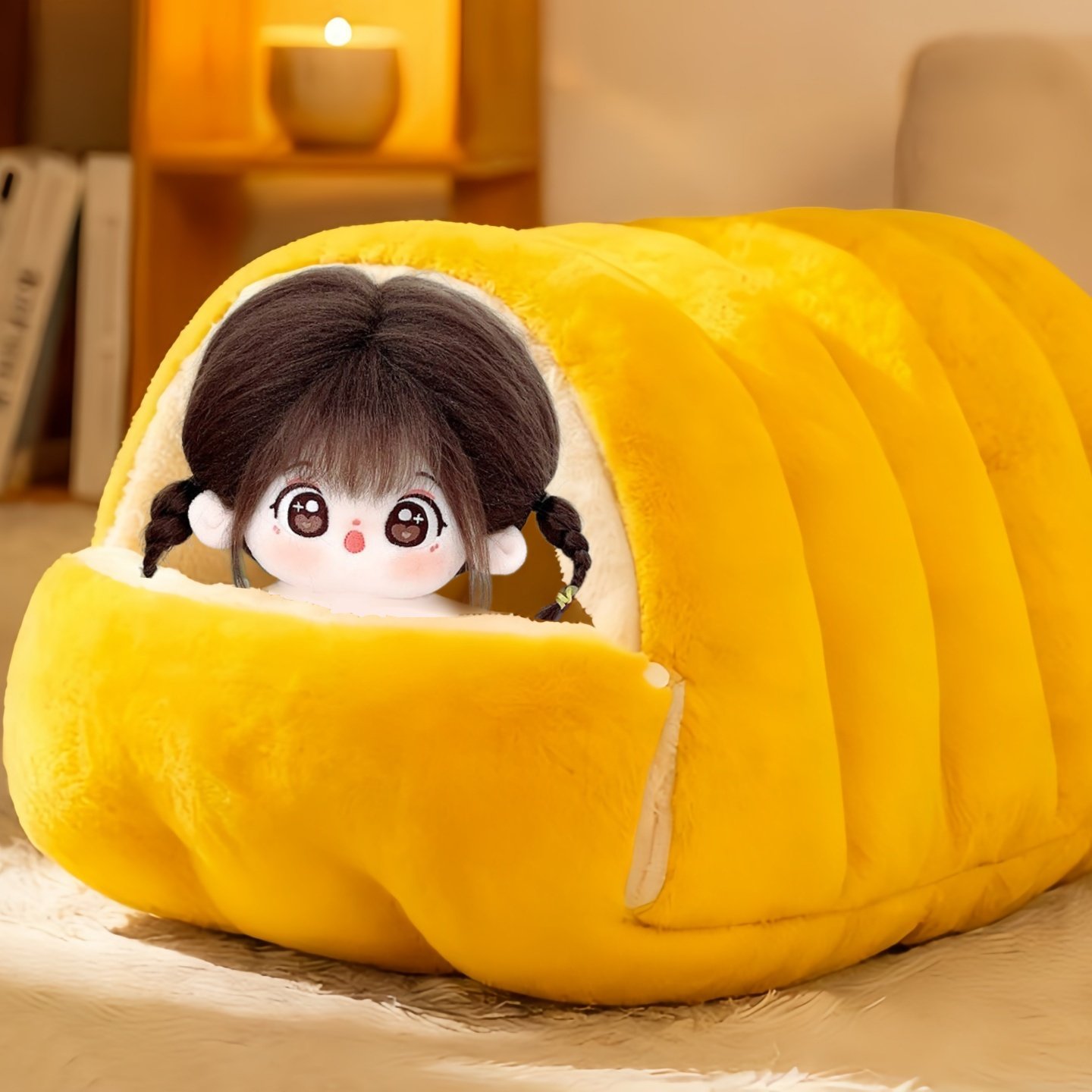 【面包娃屋】20cm棉花娃娃置景道具百搭可爱保暖加厚房子,淘宝优惠券,粉丝福利购,淘宝优惠卷