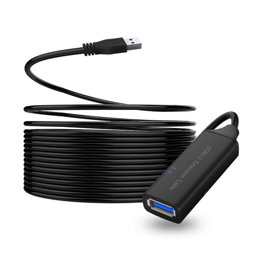 USB3.0延长线5米公对母加长线摄像头打印机鼠标键盘连接线15米 - 图3
