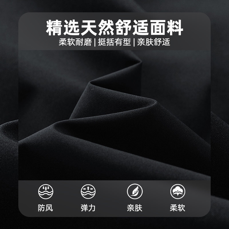 查尔斯桃心美式纸盒人勇士动漫印花棒球服夹克男秋冬男生高街外套