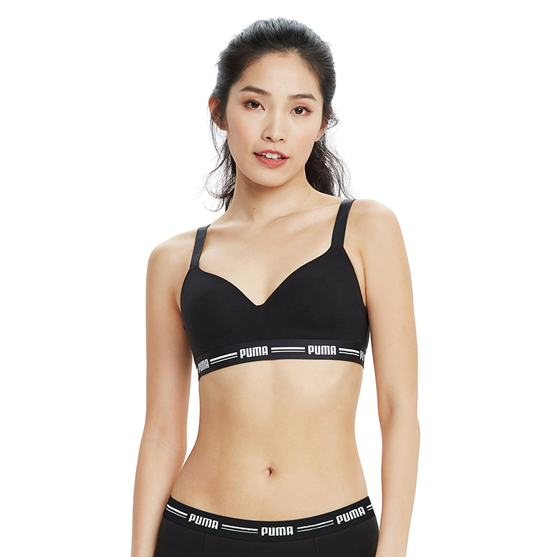 彪马可外穿内衣无钢圈薄款背心式文胸运动内衣女 PUMA 彪马可外穿内衣无钢圈薄款背心式文胸运动内衣女 PUMA