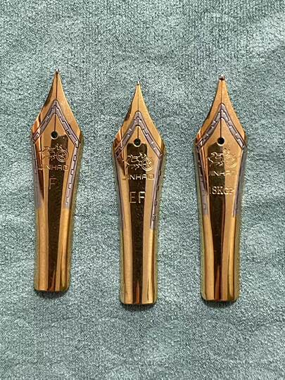 Lemon pen and ink No. 35 bright tip fountain pen nib