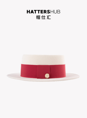 兔毛礼帽优雅轻奢女秋冬