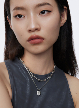 郁金香项链GOOGMO锁骨链