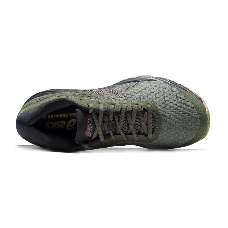 asics男透气缓震耐脏泼墨跑步鞋 ASICS海外跑步鞋