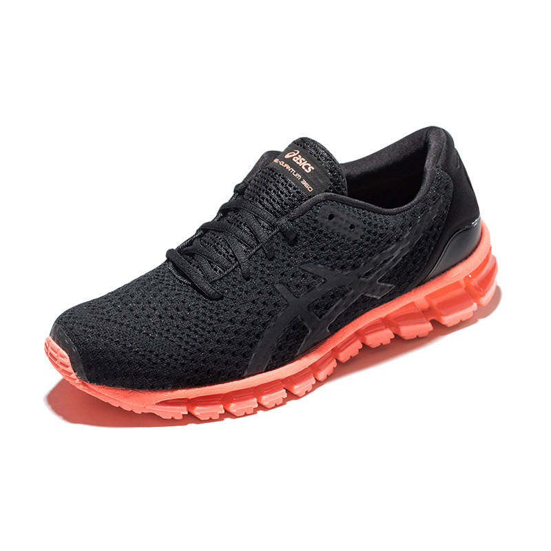 asics飞织减震女透气撞色跑鞋 ASICS海外跑步鞋