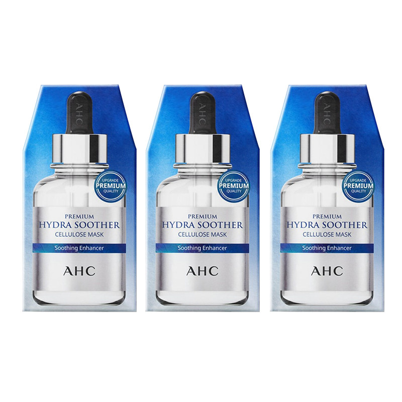 【3盒】韩国ahc小安瓶b5玻尿酸面膜 Queens海外男士面膜