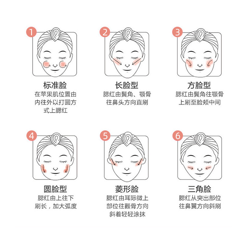 3ce单色腮红蜜桃橘裸粉哑光修容盘 Queens海外腮红/胭脂