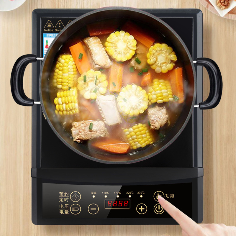 万利达智能电磁炉家用大功率火锅炉跨境电商Induction Cooker-图2