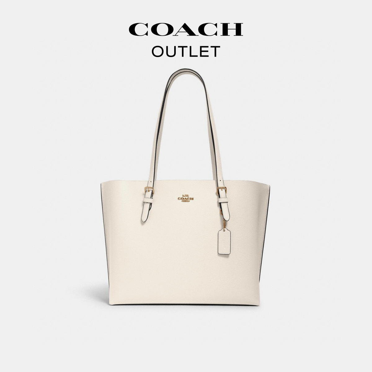 COACH/蔻驰奥莱女士时尚MOLLIE托特包单肩包 - 图1