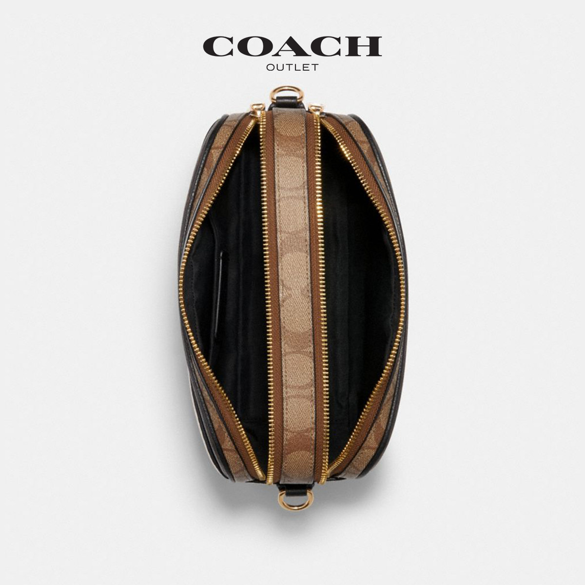 coach /蔻驰奥莱经典标志斜挎包 COACHoutlet女士包袋