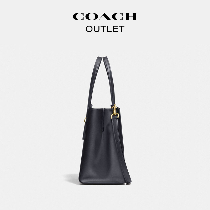 COACH/蔻驰奥莱女士老花CHARLIE CARRYALL手提包 - 图1