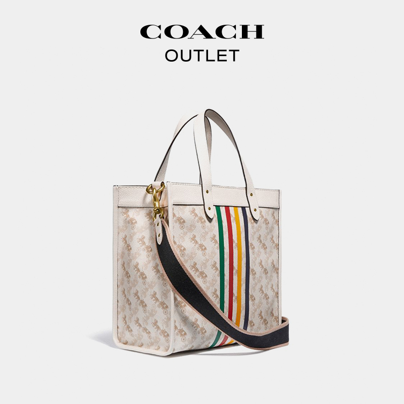 COACH/蔻驰奥莱女士FIELD tote托特马车包 - 图1