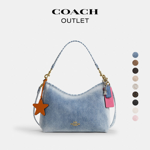 【七夕礼物】COACH/蔻驰奥莱女士老花LAUREL手提单肩包斜挎包新款 - 图2