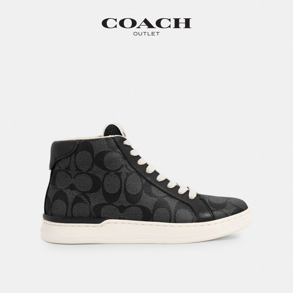 【预售加购】coach /蔻驰奥莱男鞋 COACHoutlet高帮鞋