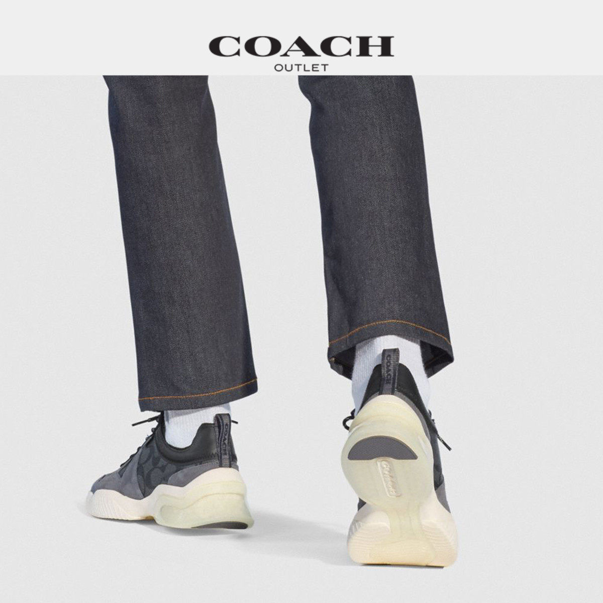 coach /蔻驰奥莱男士【入会领券】 COACHoutlet时尚休闲鞋