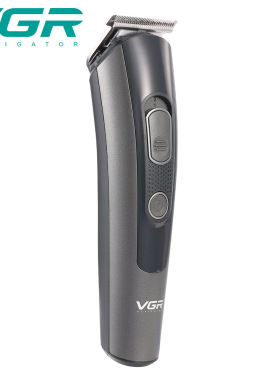 VGR175跨境新款液晶数显多功能USB套装理发器剃须刀 鬓鼻毛修剪器