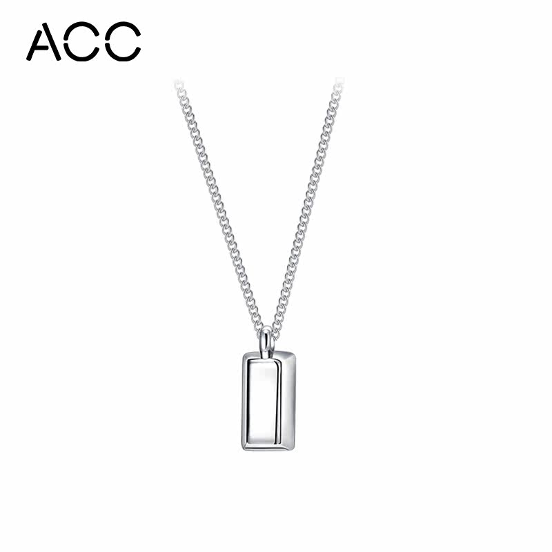 acc小金条925纯银2022年锁骨链 accshore项链