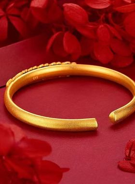 古法富贵烧蓝孔雀呈祥手镯