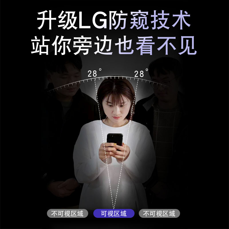 iqoo钢化膜neo9防窥vivo新款neo8全屏覆盖iq00爱酷neo7防摔5G玻璃ipoo活力版全包边neo5保护se防偷窥贴手机膜 - 图3