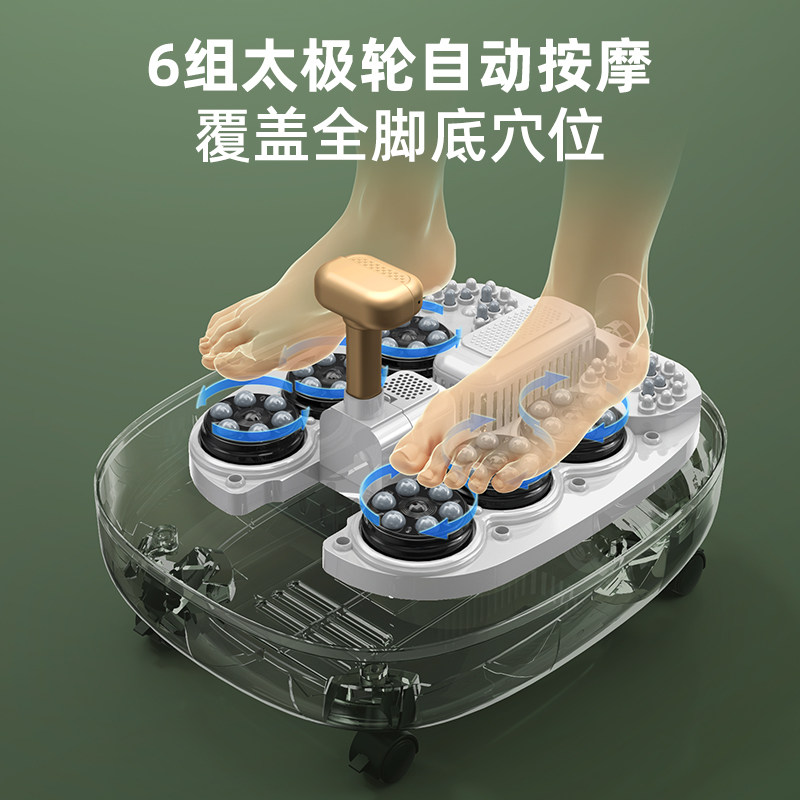 奥克斯泡脚桶加热恒温电动按摩洗脚盆全自动家用高深桶养生足浴器,淘宝优惠券,粉丝福利购,淘宝优惠卷