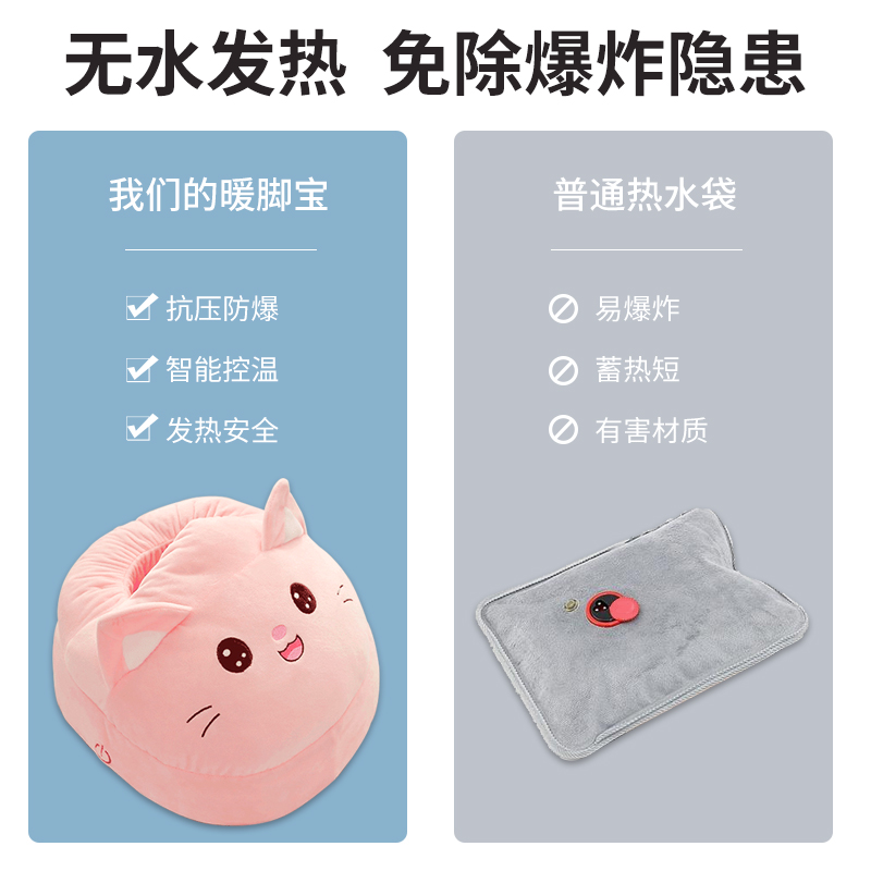 奥克斯柏桔专卖店奥克斯暖脚宝全自动穴位揉捏按脚小腿腿部脚部足部按摩器仪足疗机3