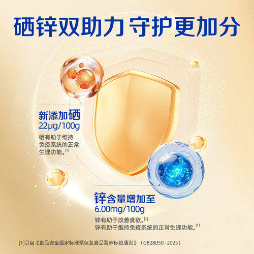 飞鹤经典1962中老年高钙多维奶粉700g*6罐加锌铁钙全家营养奶粉 - 图1