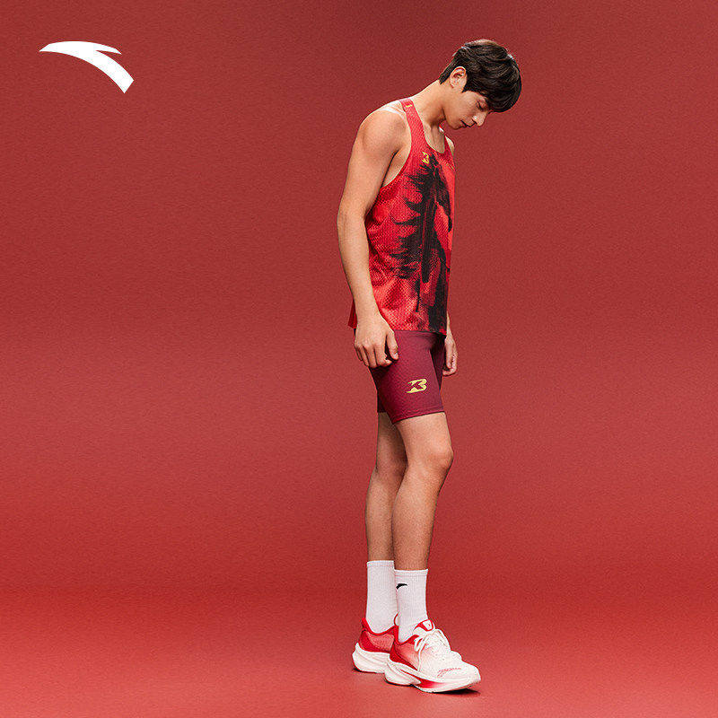 安踏×徐悲鸿奔马图联名跑步裤丨天马行空男竞速短裤152615302,淘宝优惠券,粉丝福利购,淘宝优惠卷